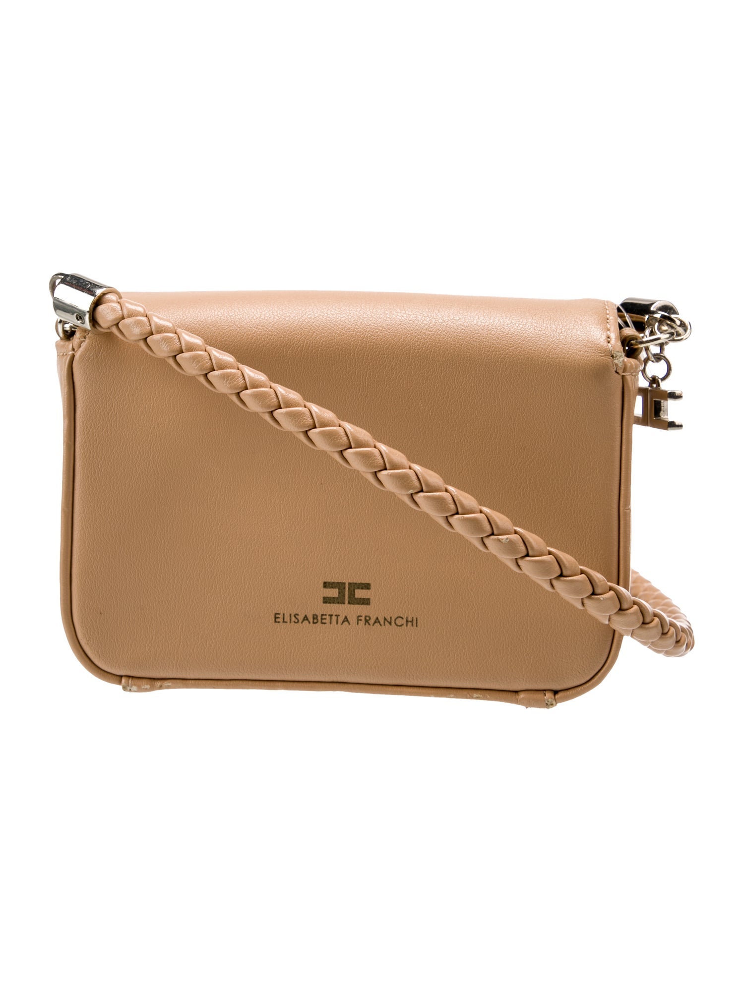 Elisabetta Franchi Leather Crossbody Bag